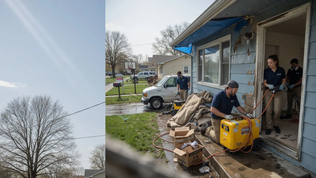 Basement Flood Cleanup in Tuttle, OK near me